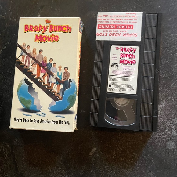 Vintage 90s The Brady Bunch Movie VHS tape - Picture 3 of 3